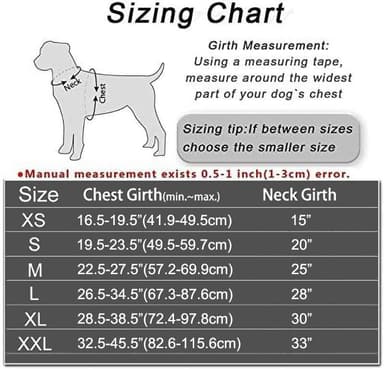 JSXD Dog Harness,No-Pull Service Dog Harness with Handle Adjustable Outdoor Pet Dog Vest 3M Reflective Nylon Material Vest for Breeds,Easy Control for Small Medium Large Dogs - Image 5