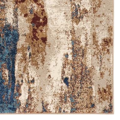 LUXE WEAVERS Lagos Collection Passion 9x12 Abstract Area Rug - Image 4