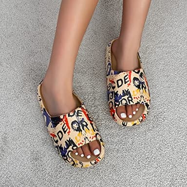 Unisex Pillow Slippers Slides for Women and Men, EVA Comfort Super Soft Quick Drying Rubber Shower Cloud Slides, Lightweight Spa Massage Summer Sandals for Adult Couples Indoor and Outdoor - Image 6