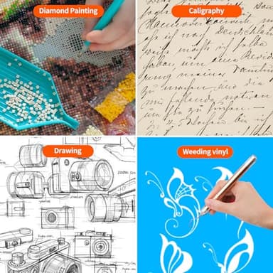 TOHETO Rechargeable A4 Light Board with Stand, Super Bright Magnetic Light Pad with Side Buttons, Wireless Light Box for Tracing and Drawing, Cordless LED Light Table for Diamond Painting, Sketching - Image 8