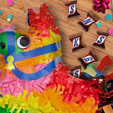 SNICKERS Minis Size Milk Chocolate Candy Bar Bulk Assortment, 35.6 oz Bag - Image 8