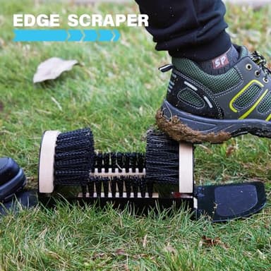Legacy Boot Scrubber, Upgraded Bristles and Frame Strength - Shoe Scraper & Boot Cleaner Brush - Image 5
