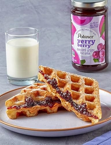 Polaner Verry Berry Fruit Spread, Concord Grape, 15.25 Ounce - Image 4