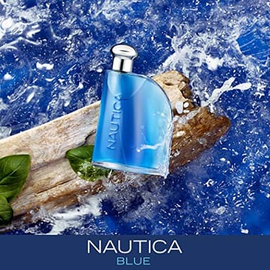 Nautica Blue Eau de Toilette 3.4 fl oz (Pack of 1), Notes of Basil, Jasmine, and Cedarwood, Men's Fragrance, Long Lasting, Everyday Fragrance, Travel Size - Image 3