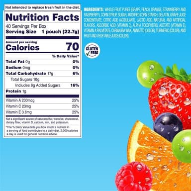Welch's Fruit Snacks, Mixed Fruit Snack Box, Stocking Stuffers, Gluten Free, 0.8oz Snack Packs (Pack of 40 - Image 4
