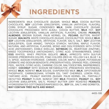 Russell Stover Caramel and Nuts in Milk and Dark Chocolate, Mother's Day Chocolate Gift Box, 9.4 Ounce - Image 3