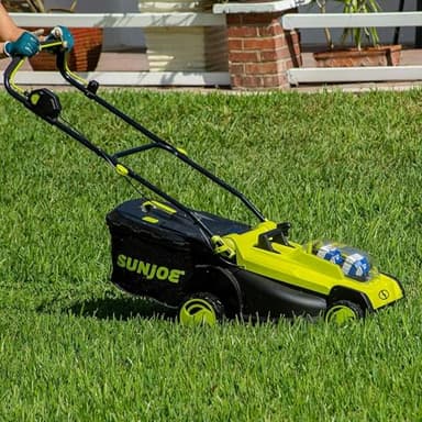 Sun Joe 24 Volt 17 Inch Mulching Walk Behind Lawn Mower with 11 Gallon Grass Catcher, 6 Position Height Adjustment, Battery and Charger, 24V-X2-17LM - Image 12
