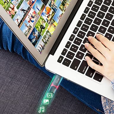KEXIN Flash Drive 64GB Thumb Drive 5 Pack 64 GB USB Flash Drive USB 2.0 Memory Stick 64G Thumb Drives Jump Drive Data Storage (64GB, 5 Mixed Colors) - Image 5
