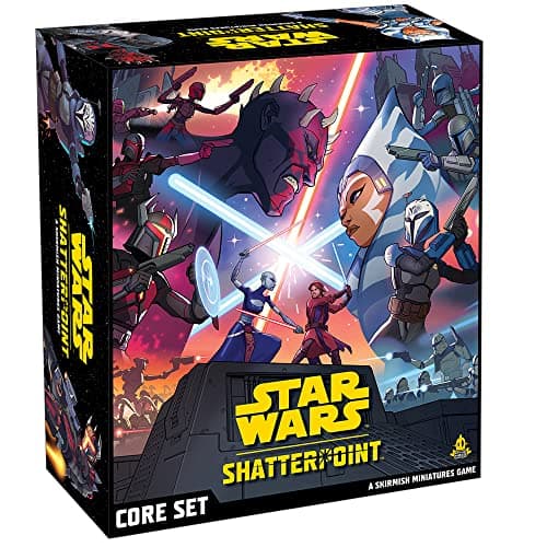 Asmodee Star Wars Shatterpoint Core Set - Unleash The Force in a Galaxy-Wide Adventure, Tabletop Miniatures Strategy Game for Kids and Adults, Ages 14+, 2 Players, 90 Min Playtime - Image 1