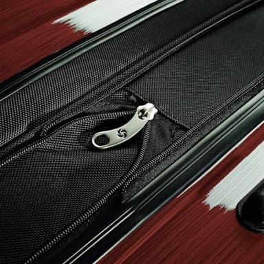 Samsonite Winfield 2 Hardside Expandable Luggage with Spinner Wheels, Burgundy, Checked-Large 28-Inch - Image 2