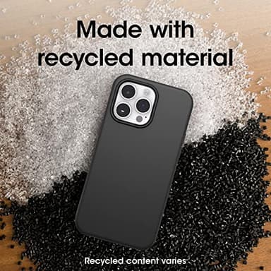 OtterBox iPhone 14 Pro Max (ONLY) Symmetry Series+ Case - Black, Ultra-Sleek, Snaps to MagSafe, Raised Edges Protect Camera & Screen - Image 7