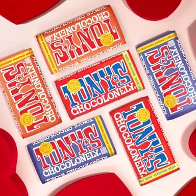 Tony's Chocolonely - Top 3 Milk Chocolate Bundle - Belgium Chocolate Halloween Candy Bar, No Artificial Flavoring, Fairtrade & B Corp Certified - 6.35 Oz, 6 Bars - Image 7