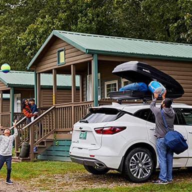 SportRack Vista XL Rear Opening Cargo Box,Black - Image 2