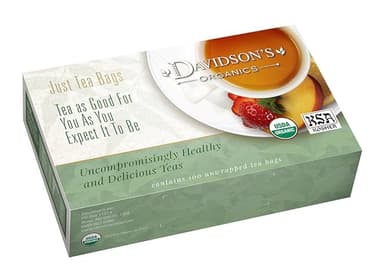 Davidson's Organics, Decaffeinated Green, 100-count Unwrapped Tea Bags - Image 1