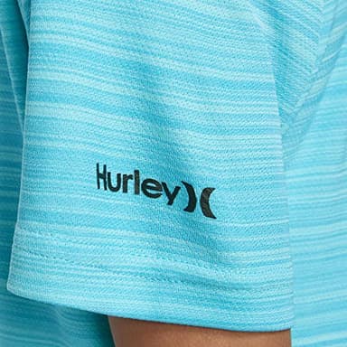 Hurley Boys' Performance Polo Shirt, Aurora Green Heather, L - Image 10
