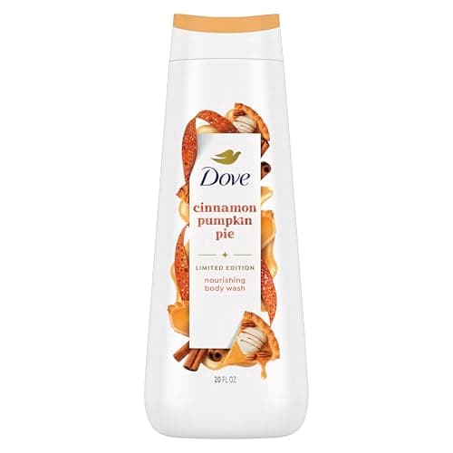 Dove Limited Edition Holiday Treats Body Wash Cinnamon Pumpkin Pie for Deep Nourishment 20 oz - Image 1