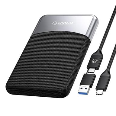 ORICO 1TB External SSD with 2 in 1 USB C Cable, Portable Solid State Drive USB 3.2 Gen 1 Up to 460MB/s, Dust and Drop Resistance, Reliable Storage for USB-C Smartphone, PC, Tablet, Labtop - M25PRO - Image 1