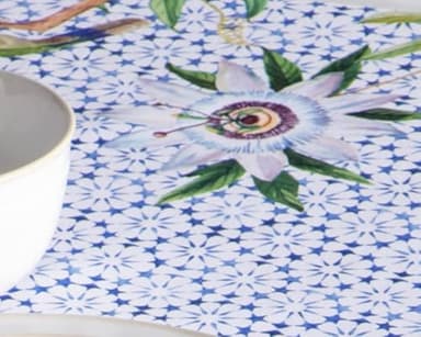 Maison d' Hermine Table Cloth Rectangle Table 100% Cotton 60 x 120 Inches Tablecloth Reusable Decorative for Dining Room, Farmhouse, Home, Party, Festive & Wedding Spring Summer - Passiflora - Image 9