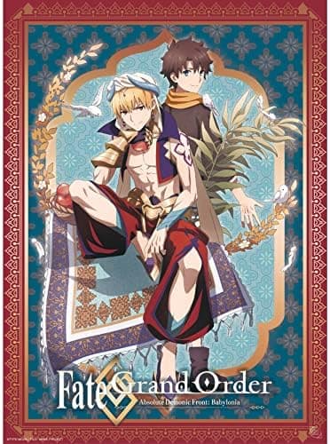 GB Eye Fate Grand Order Fujimaru, Gilgamesh and Merlin Unframed Set of 2 Chibi Poster Print 15" x 20.5" Anime Manga Wall Art Prints for Bedroom Office Room Decor Gift - Image 3