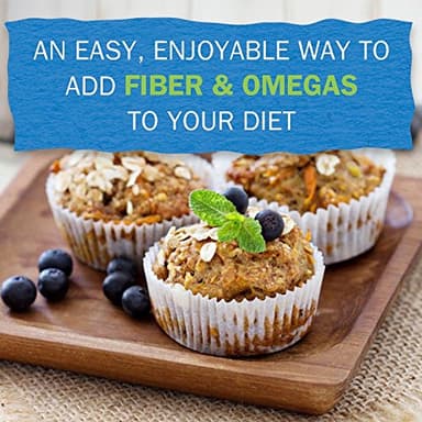 Garden of Life 100% USDA Organic Ground Flax Seed & Chia Blend, Gluten Free Cold Milled Golden Flaxseed Meal plus Premium Black Chia Seeds - Vegan Fiber, Protein and Omega 3 Fatty Acids, 24 Servings - Image 2