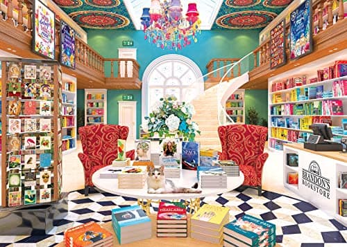 RoseArt - Kodak Premium - Brandon's Bookstore - 3000 Piece Jigsaw Puzzle for Adults - Image 1