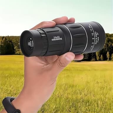16x52 Monocular Telescope with 10x Magnification, 66M-8000M Range, Day & Night Vision, 150mm Lens - Image 3