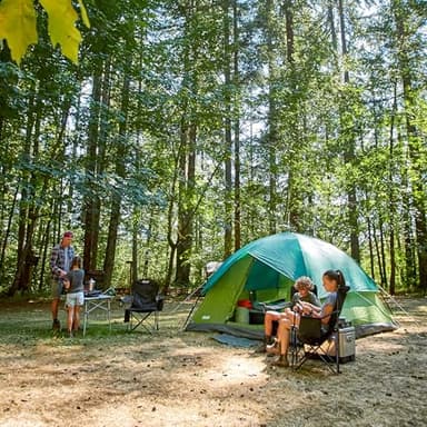Coleman Sundome Camping Tent with Rainfly, 2/3/4/6 Person Tent Sets Up in 10 Mins, Weatherproof Shelter for Camping, Festivals, Backyard, Sleepovers, & More - Image 4