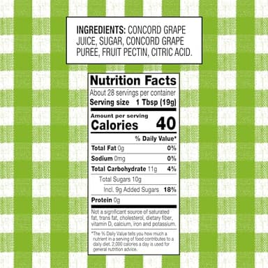 Smucker's Natural Concord Grape Squeezable Fruit Spread, 19 Ounces (Pack of 12) - Image 4