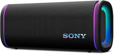 Sony ULT Field 5 Wireless Portable Bluetooth Speaker, IP67 Waterproof, Dustproof, and Rustproof with Enhanced Bass, 25 Hour Battery, 360° Party Light, and Shoulder Strap (SRSULT50B), Black - Image 1