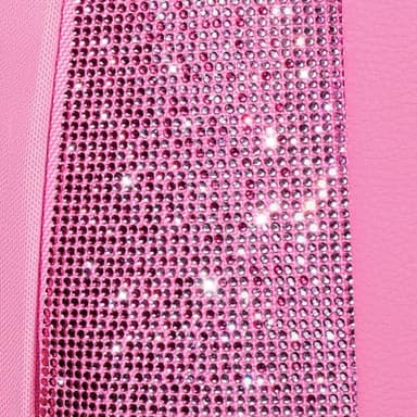 CAR PASS Bling Diamond Pink Leather Car Seat Covers for 2 Front Seats Protector, Waterproof Shining Glitter Sparkly Crystal Universal Armrest Fit Automotive Truck SUV Cute Women Girl, Pink Rhinestone - Image 7