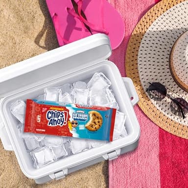 CHIPS AHOY! Chewy Ice Cream Sandwich-Inspired Chocolate Chip Cookies, Limited Edition, 9.9 oz - Image 5