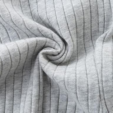 Fullfamous Infant Baby Girl's Pants Clothes Cotton Ribbed 5 Pack Clothing Outfit Leggings,Black/White/Grey Marl/Pink/Purple 12-18 Months - Image 7