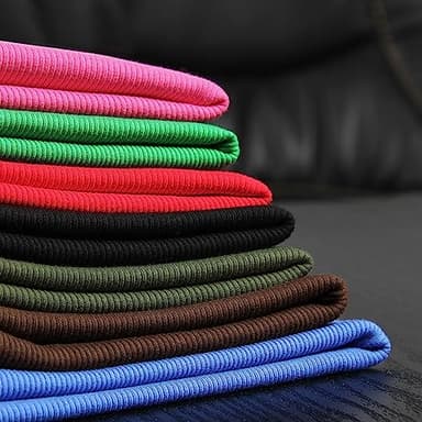 GEMBERA Women Spaghetti Strap Scoop Neck Ribbed Tank Tops Slim Fitted Cotton Camisole Basic Sleeveless Layering Shirts(3227 Black M) - Image 7