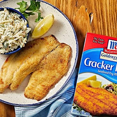 McCormick Golden Dipt Cracker Meal Seafood Fry Mix, 10 oz (Pack of 8) - Image 8