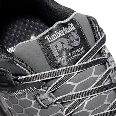 Timberland PRO Men's Powertrain Sport Alloy Safety Toe Industrial Athletic Work Shoe, Black/Grey-2024 New Raptek, 11 - Image 3