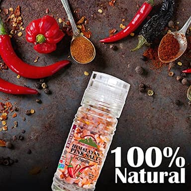Himalayan Chef Pink Salt Grinder, Chipotle Salt, 3.53 Ounces, Incredible Taste - Image 5