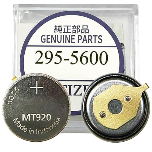 Abtter for Citizen Watch Capacitor Battery,Model 295-5600 MT920 295-56, Compatible with Eco Drive C650 E810 E811 7821 B620 - Image 1