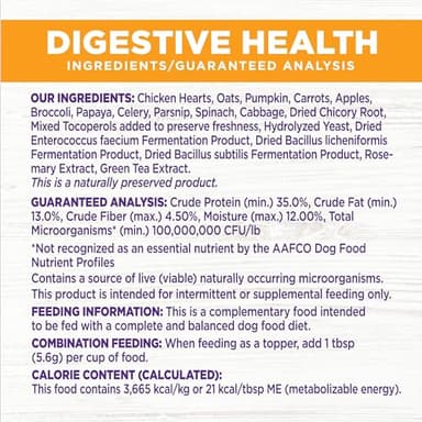 Wellness Bowl Boosters, Dog Food Topper for Small, Medium, & Large Breeds, Grain Free, Natural, Freeze Dried, Digestive Health Chicken, 4 Ounce Bag (Pack of 1) - Image 7