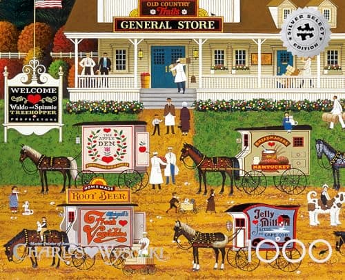 Buffalo Games - Silver Select - Charles Wysocki - Storin' Up - 1000 Piece Jigsaw Puzzle for Adults -Challenging Puzzle Perfect for Game Nights - Finished Size is 26.75 x 19.75 - Image 1