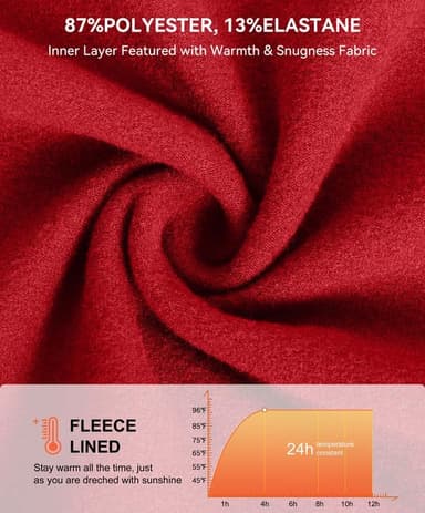 G Gradual Youth Boys Compression Thermal Shirt Long Sleeve Fleece Undershirt for Boy Football Baseball Soccer Base Layer - Image 5