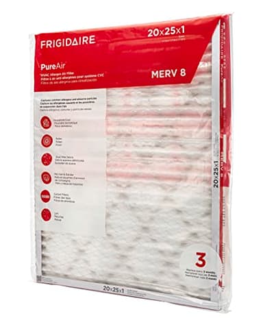 Frigidaire PureAir® 20x25x1 MERV 8 Allergen Electrostatic Pleated Air Conditioner HVAC AC Furnace Filters - 6 Pack (exact dimensions 19.81 X 24.81 X 0.81) - Image 7