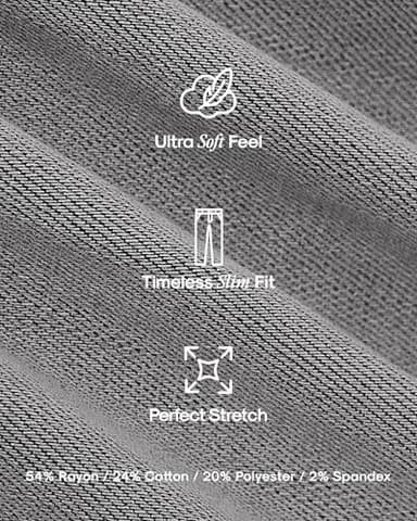 True Classic Mens Jeans – Stretch Jeans for Men, Slim Fit Men’s Stretch Jean - Tapered Skinny Fit, High-Stretch - Medium Gray, 40W X 30L - Image 7