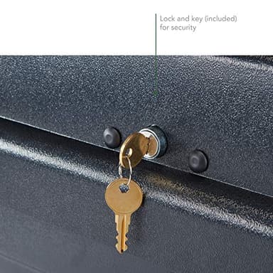 SportRack Vista XL Rear Opening Cargo Box,Black - Image 4
