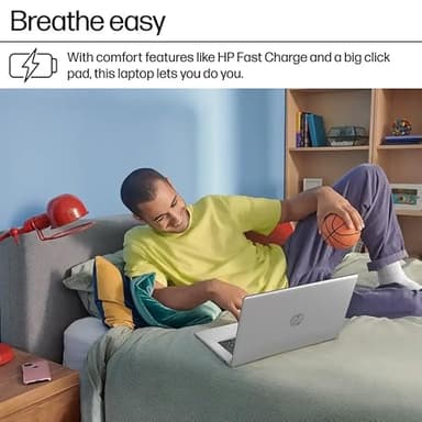 HP 17.3 HD+ Laptop Computer for Student & Business, Intel 8-Core Processor, 32GB RAM, 1TB SSD, WiFi 6, Bluetooth 5.3, HDMI, Type-C, Silver, Windows 11 Pro - Image 10