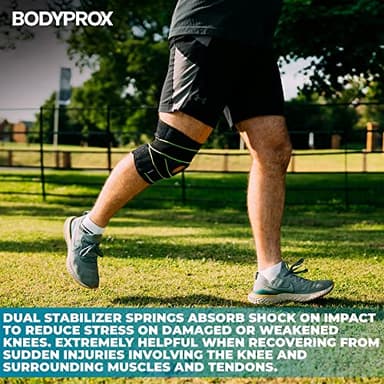 Bodyprox Knee Brace with Side Stabilizers & Patella Gel Pads for Knee Support - Image 6