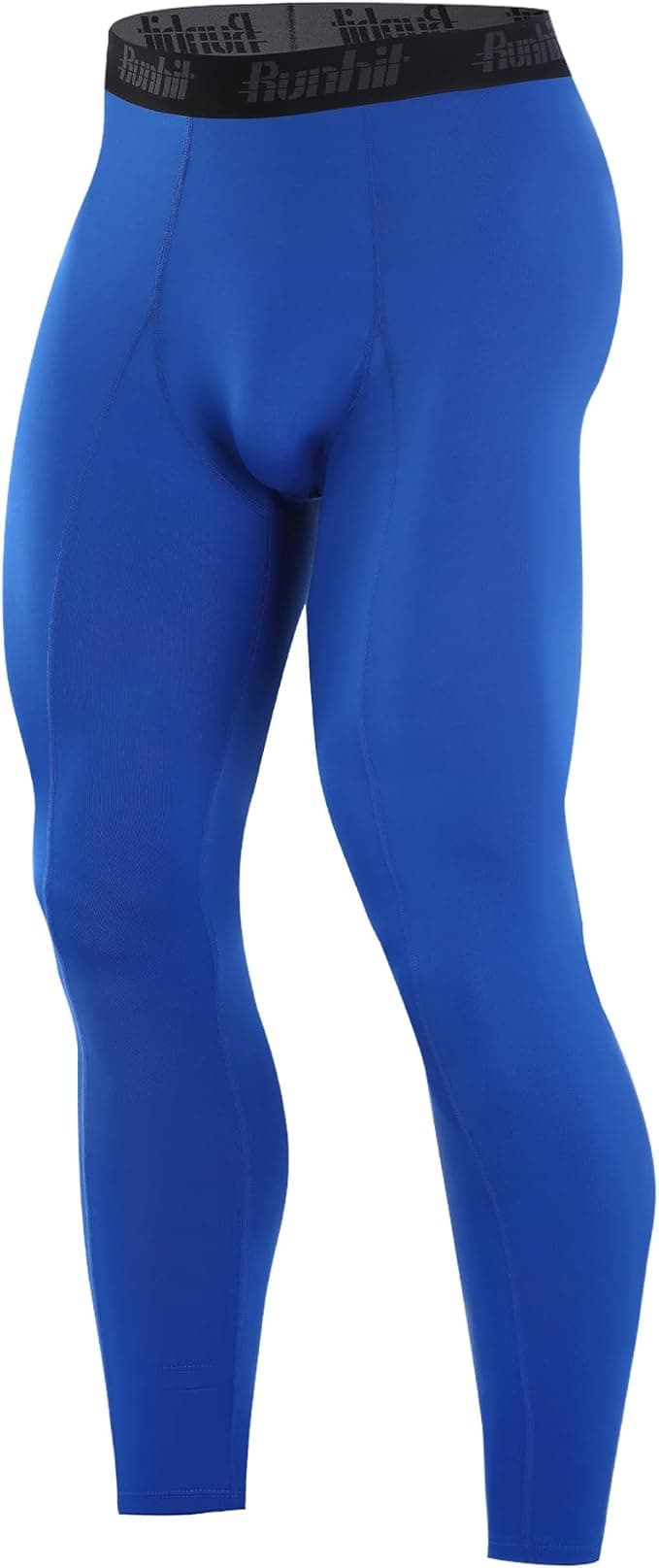 Runhit Men’s Compression Pants Running Tights Workout Leggings Athletic Base Layer Pants for Sports Yoga Basketball - Image 1