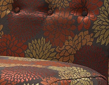 Linon Coco Accent Chair, Harvest - Image 12