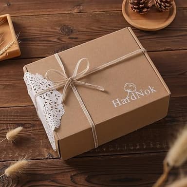 HardNok Muslin Baby Hooded Towels 4 Pack, Premium Muslin 6 Layers Natural Cotton Baby Bath Towels, Soft and Comfortable for Boys,Girls (32 x 32, (Coffee & Beige) - Image 7