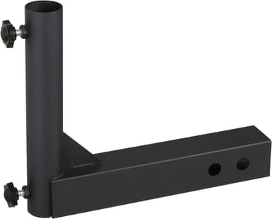 Universal Trailer Hitch Mount Flag Pole Holder,for Any Vehicle with 2" Hitch Receiver,Black - Image 2