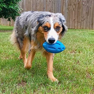 EASTBLUE Squeaky Dog Toys for Aggressive Chewers: Rubber Puppy Chew Ball with Squeaker, Almost Indestructible and Durable Pet Toy for Medium and Large Breed - Image 7